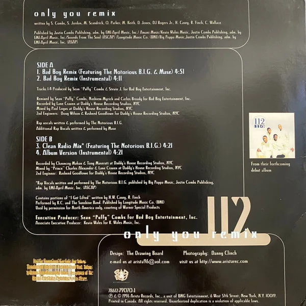 Album cover for Only You (Remix) by 112