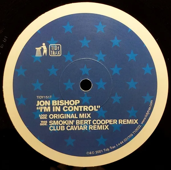 Album cover for I'm In Control by Jon Bishop