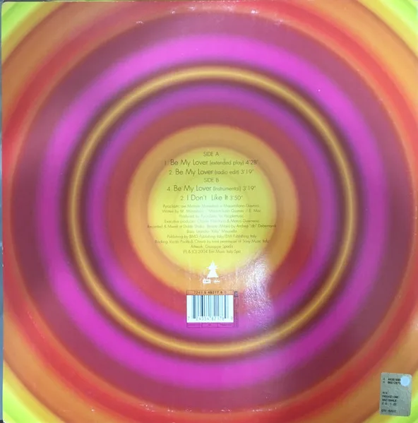 Album cover for Be My Lover by Pyroclastic