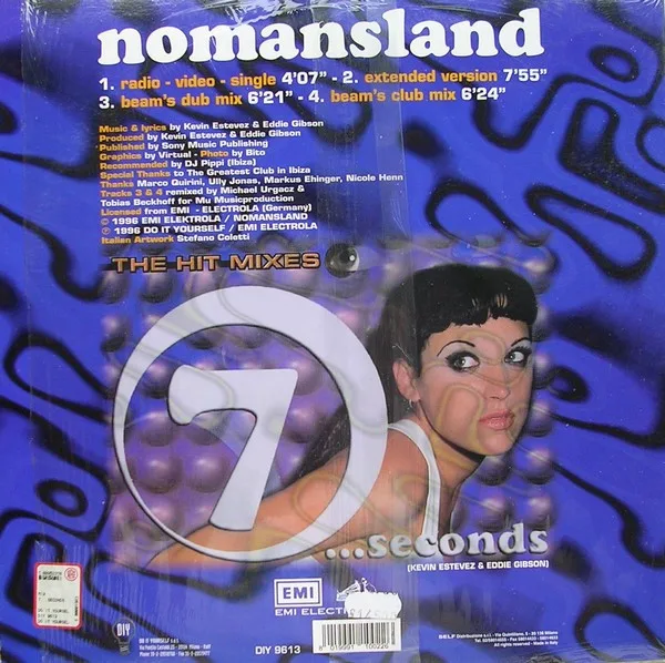 Album cover for 7 Seconds (The Hit Mixes) by Nomansland