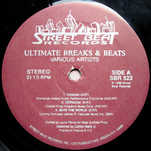 Album cover for Ultimate Breaks & Beats by Various