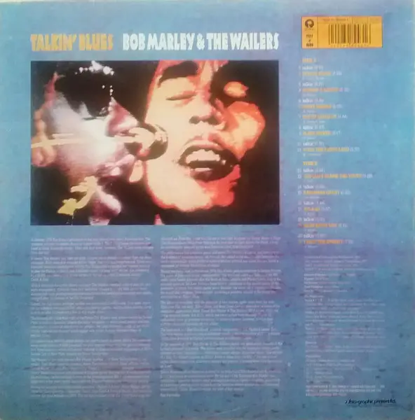 Bob Marley & The Wailers - Talkin' Blues, Non-Music, Reggae, Interview, Reggae, Roots Reggae, 1991 - Island Records, Tuff Gon