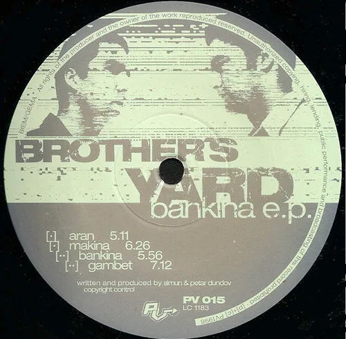 Album cover for Bankina E.P. by Brother's Yard