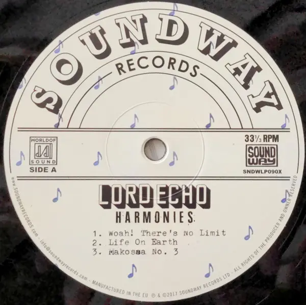 Album cover for Harmonies by Lord Echo