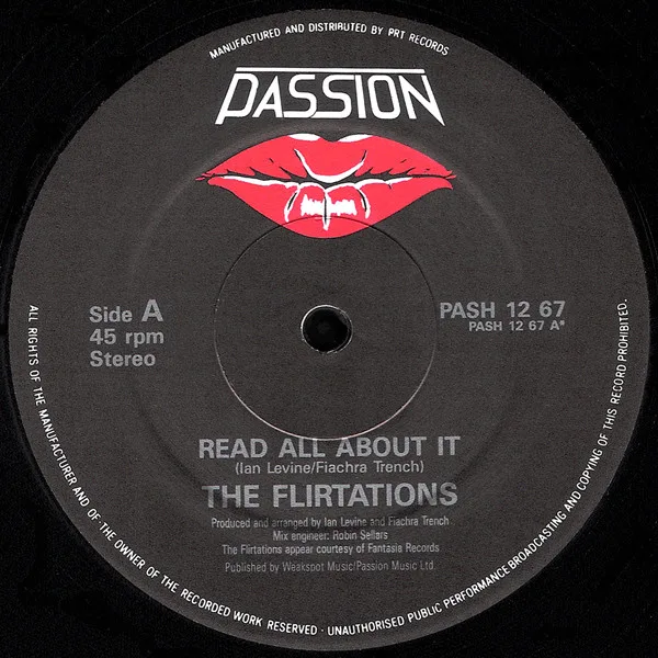 Album cover for Read All About It by Flirtations, The