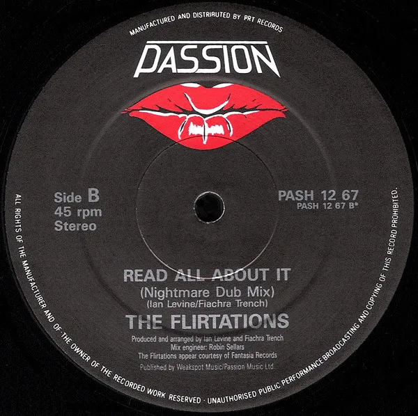 Album cover for Read All About It by Flirtations, The