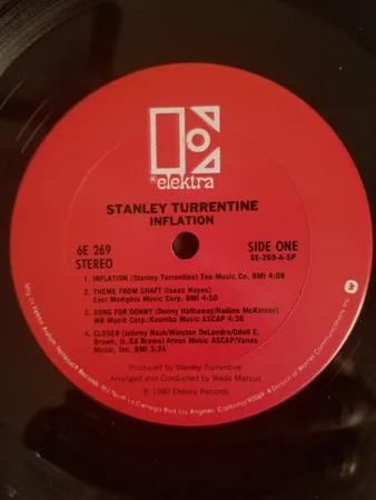 Album cover for Inflation by Stanley Turrentine