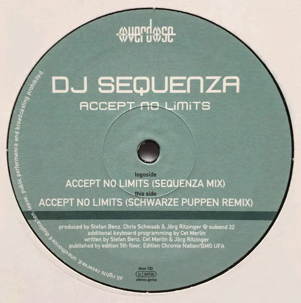 Album cover for Accept No Limits by DJ Sequenza