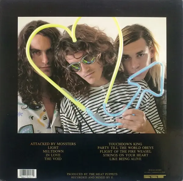 Meat Puppets - Monsters, Rock, Alternative Rock, Country Rock, Indie Rock, 1989 - SST Records, US, Vinyl 1x LP, Album