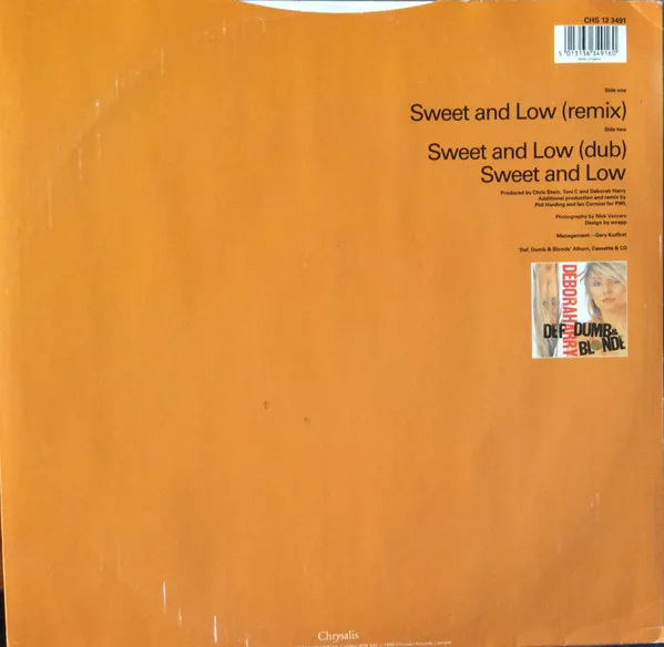 Album cover for Sweet And Low by Deborah Harry