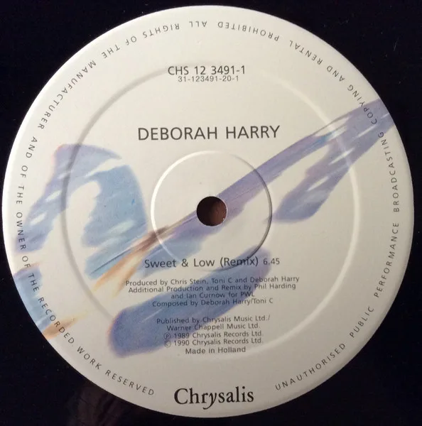 Album cover for Sweet And Low by Deborah Harry