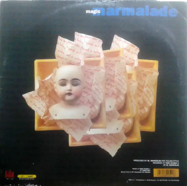 Magic Marmalade - Do It Now, Electronic, Italo House, 1992 - Italian Style Production, Italy, Vinyl 1x 12", 45 RPM, Stereo