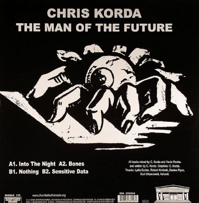 Chris Korda - The Man Of The Future, Electronic, Electro, House, Synth-pop, 2003 - International Deejay Gigolo Records, Germa