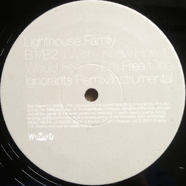 Album cover for (I Wish I Knew How It Would Feel To Be) Free / One (Urban Remixes) by Lighthouse Family