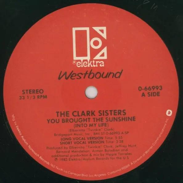 You Brought The Sunshine (Into My Life)