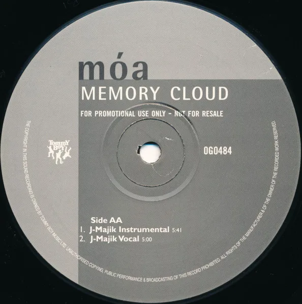 Album cover for Memory Cloud (Remixes) by (móa)