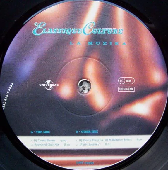 Album cover for La Muzika by Elastique Culture