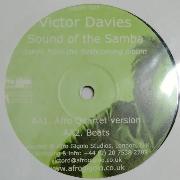 Album cover for Sound Of The Samba by Victor Davies