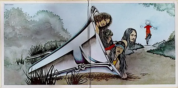 Atomic Rooster - In Hearing Of - 1971 - Hard Rock, Prog Rock - Elektra - Vinyl 1x LP, Album, Stereo Pitman Pressing, Gatefold