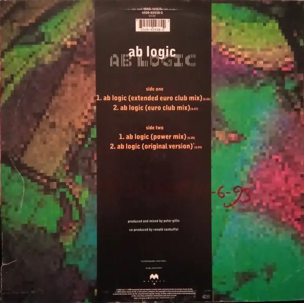 Album cover for AB Logic by AB Logic
