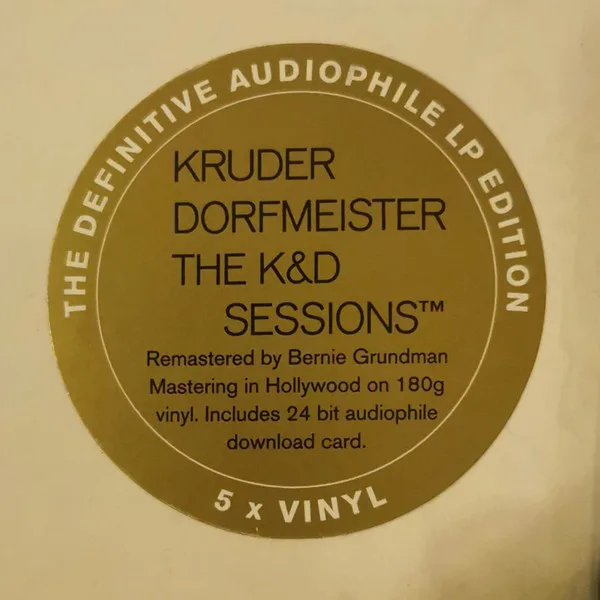Album cover for The K&D Sessions™ by Kruder & Dorfmeister