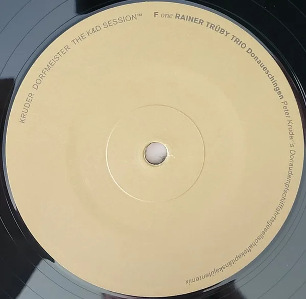 Album cover for The K&D Sessions™ by Kruder & Dorfmeister