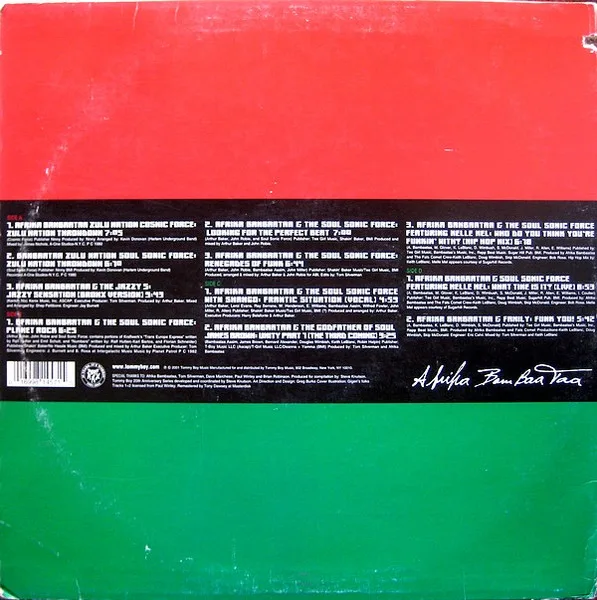 Album cover for Looking For The Perfect Beat 1980-1985 by Afrika Bambaataa