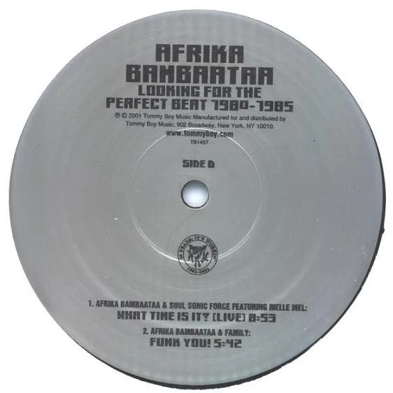 Album cover for Looking For The Perfect Beat 1980-1985 by Afrika Bambaataa