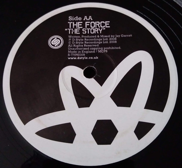 Bassface Sascha / Force (3), The - International Sound / The Story, Electronic, Drum n Bass, 2008 - Stereotype, UK, Vinyl 1x 