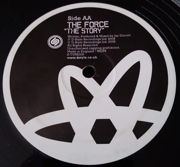 Bassface Sascha / Force (3), The - International Sound / The Story, Electronic, Drum n Bass, 2008 - Stereotype, UK, Vinyl 1x 