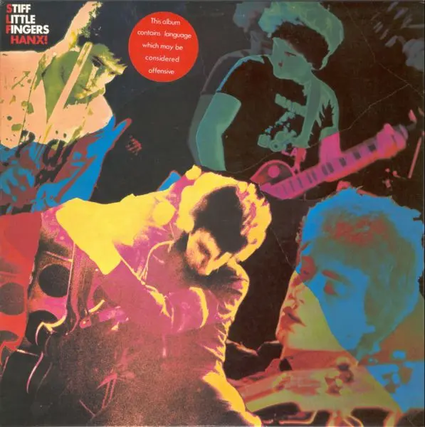 Stiff Little Fingers - Hanx!, Rock, Punk, 1980 - Chrysalis, Australia, Vinyl 1x LP, Album