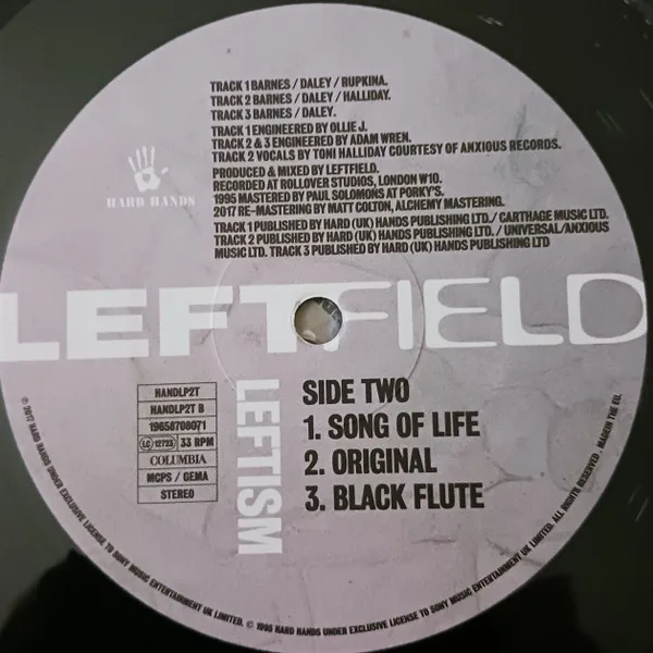 Album cover for Leftism by Leftfield