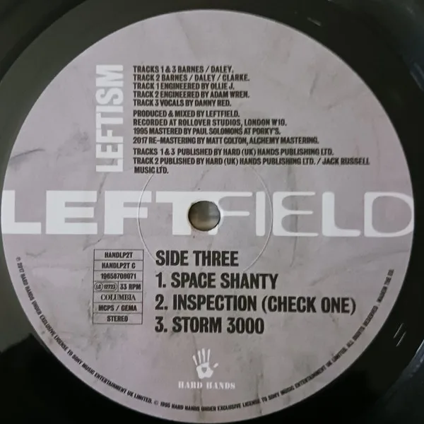 Album cover for Leftism by Leftfield