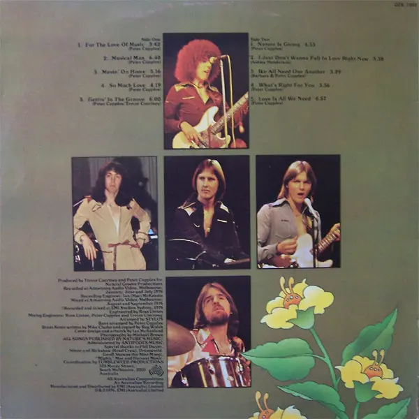 Stylus (11) - For The Love Of Music, Funk / Soul, Rock, Boogie, Disco, 1976 - OZ Records (2), Australia, Vinyl 1x LP, Album