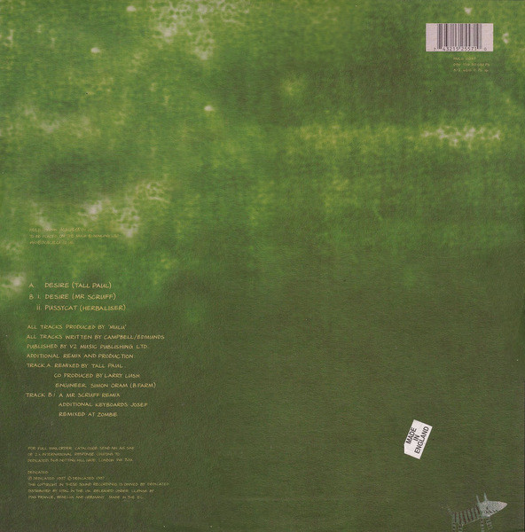 Album cover for Desire by Mulu