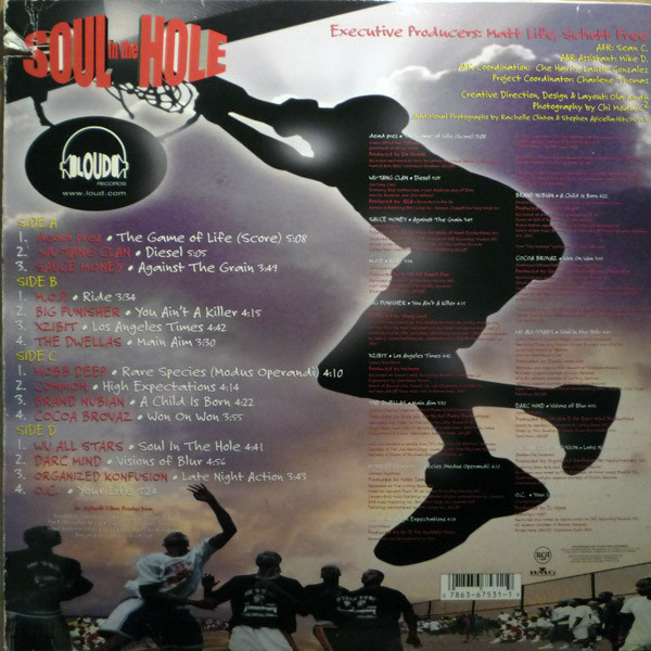 Various - Soul In The Hole, Hip Hop, Soundtrack, 1997 - Loud Records, US, Vinyl 2x LP, Compilation