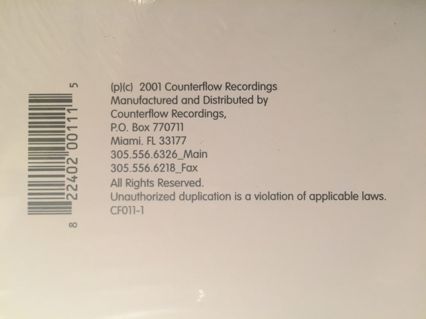 Panda One - A's To Q's (Remix), Hip Hop, 2001 - Counterflow Recordings, US, Vinyl 1x 12", 33 ⅓ RPM