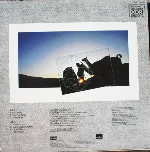Album cover for The Flat Earth by Thomas Dolby