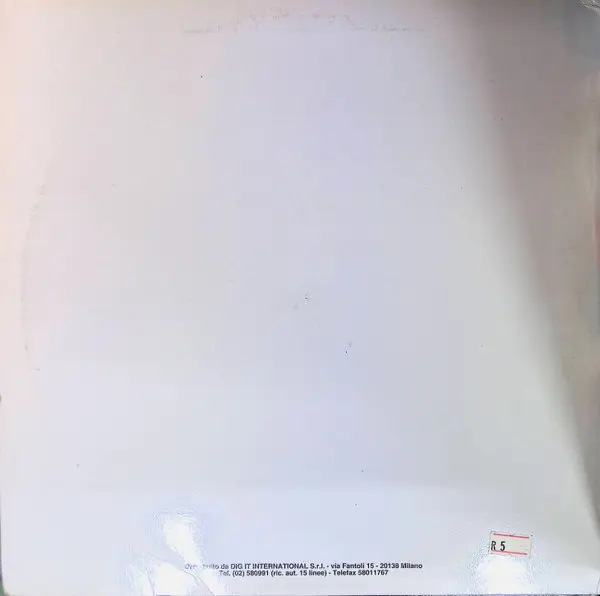 Rhythm Section Feat. Bobby Harding - Feelin Happy, Electronic, House, 1995 - Underground Music Department (UMD), Italy, Vinyl