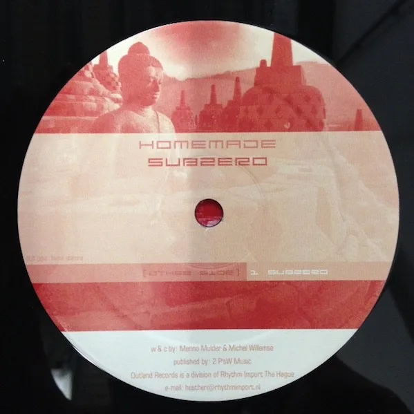 Album cover for Subzero by Homemade