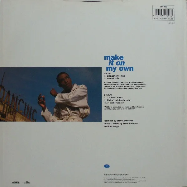 Album cover for Make It On My Own by Alison Limerick