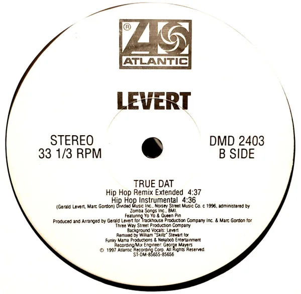 Album cover for True Dat by Levert