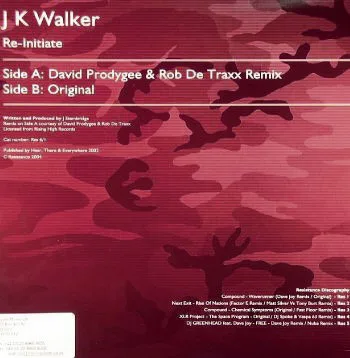 Album cover for Re-Initiate by J K Walker