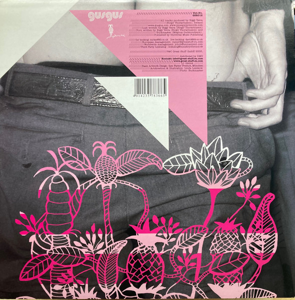 GusGus - Lust / Porn, Electronic, Acid, Minimal Techno, Tech House, 2005 - Great Stuff Recordings, Germany, Vinyl 1x 12", 45 