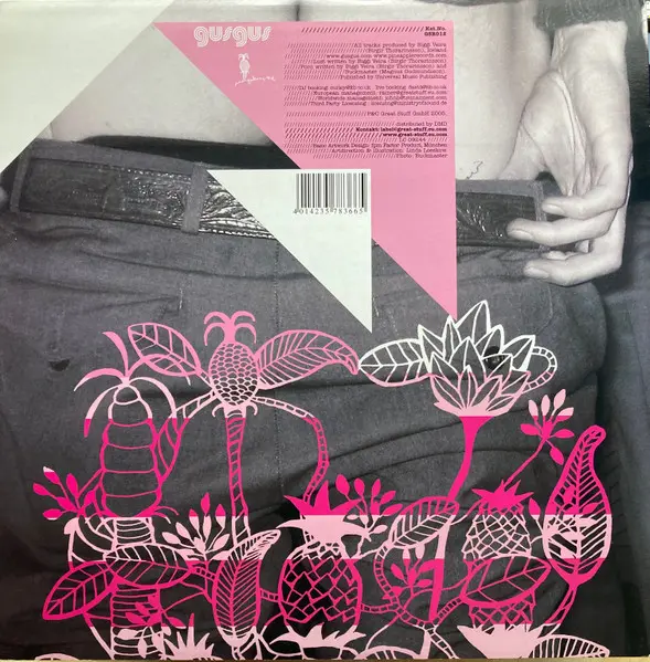 GusGus - Lust / Porn, Electronic, Acid, Minimal Techno, Tech House, 2005 - Great Stuff Recordings, Germany, Vinyl 1x 12", 45 