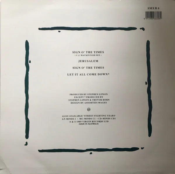 Album cover for The Amsterdam EP by Simple Minds