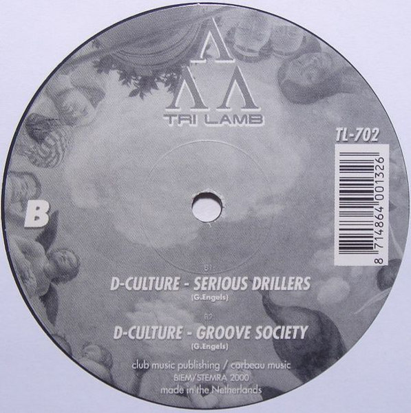 D-Culture - Situation Hot, Electronic, Techno, Tribal, 2000 - Tri Lamb, Netherlands, Vinyl 1x 12"