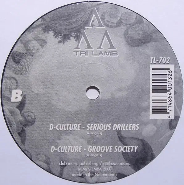 D-Culture - Situation Hot, Electronic, Techno, Tribal, 2000 - Tri Lamb, Netherlands, Vinyl 1x 12"