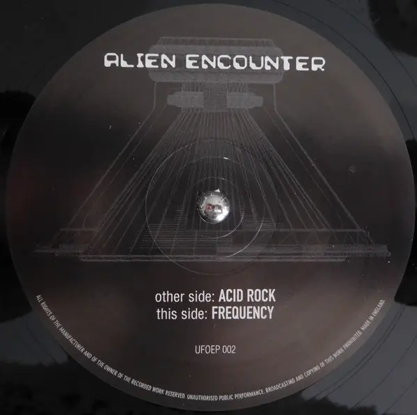 Ray Keith - Alien Encounter Sampler EP, Electronic, Drum n Bass, 2001 - UFO, UK, Vinyl 2x 12", 33 ⅓ RPM, 45 RPM, EP, Limited 
