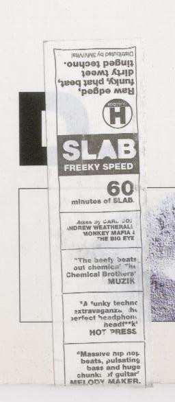 Slab - Freeky Speed, Electronic, Big Beat, Breakbeat, Breaks, Tech House, 1996 - Hydrogen Dukebox, UK, Vinyl 2x LP, Limited E